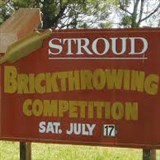 Stroud Brick Throwing