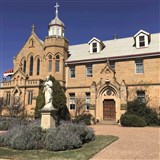 Christmas in July at Abbey of the Roses
